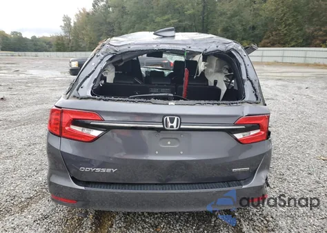 2022 Honda Odyssey Touring from USA, damaged, VIN 5FNRL6H86NB043830